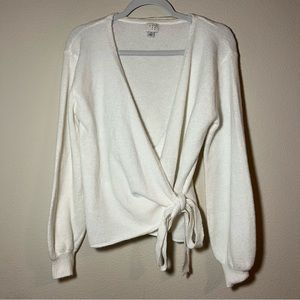 A NEW DAY wrap blouse